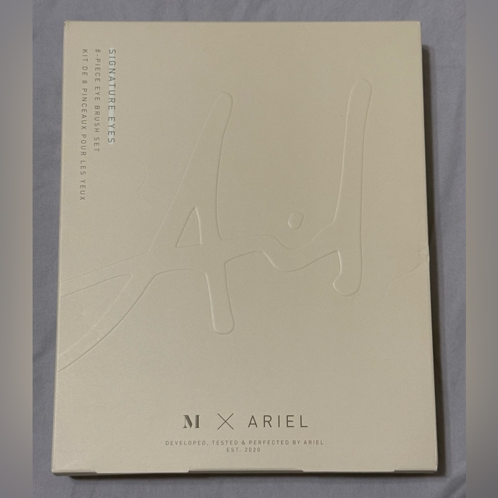 BRAND NEW Morphe x Ariel 8-piece eye brush set